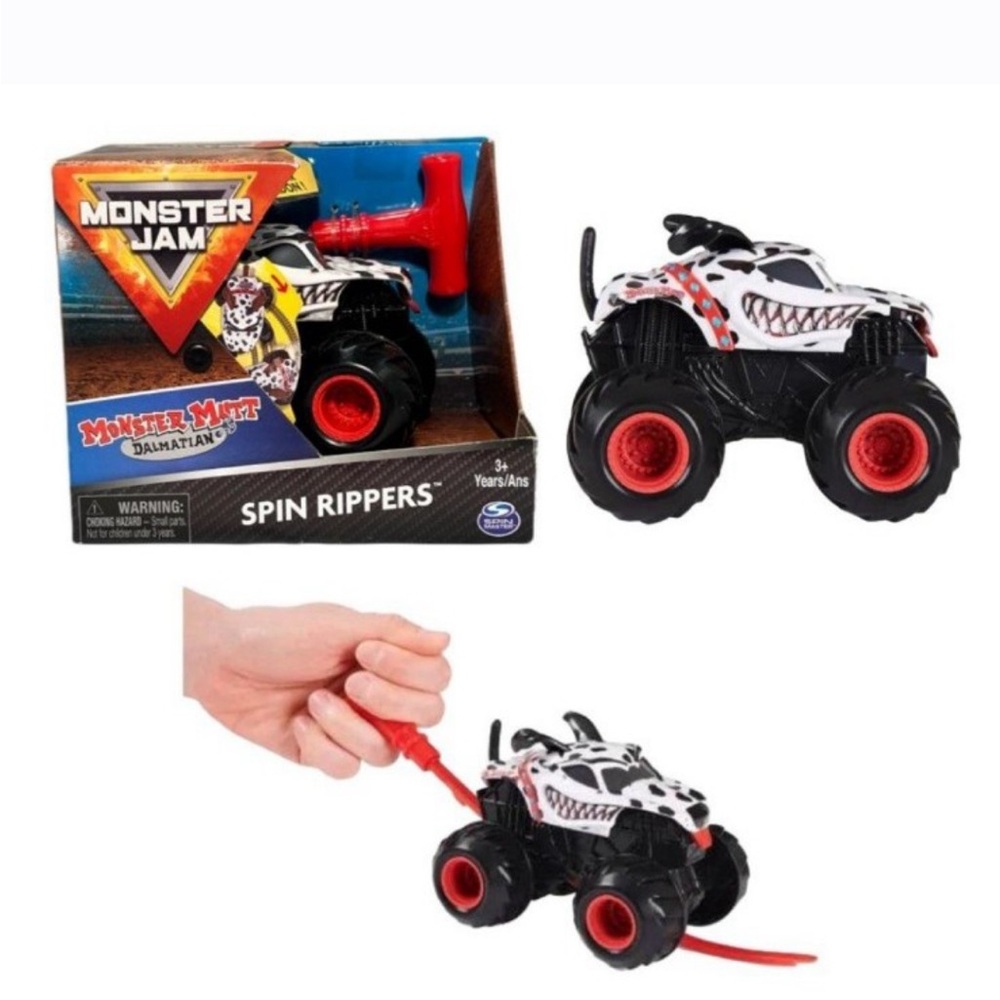 Monster Jam Spin Rippers Toy Truck
